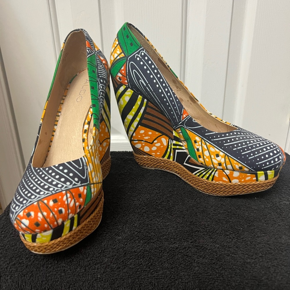 Aldo Wedge Platform Heel
